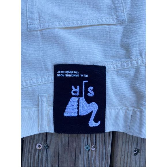 SR. vs. Sandrine Rose NWT "The Virgin Label" Snow White Pants, Size 28, MP $198 - Picture 10 of 12